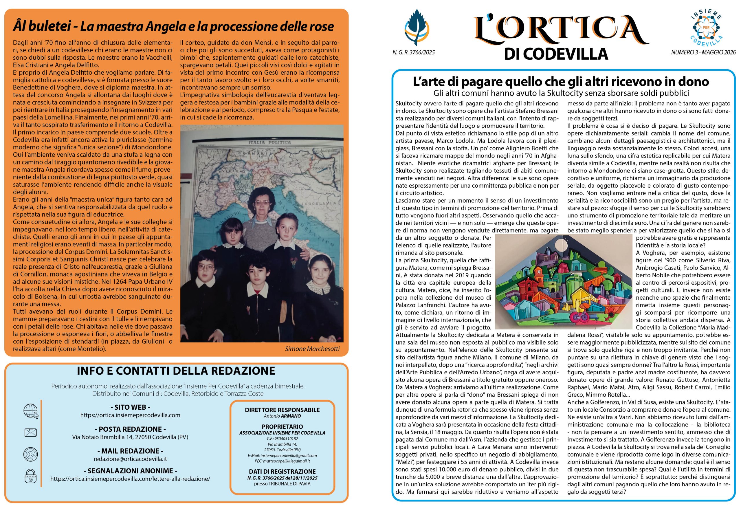 NUMERO 3 – MAGGIO 2026